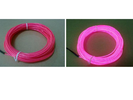High bright EL wire- Pink color