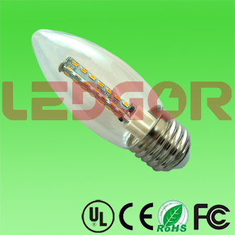C35 LED Candle Bulb E27 (Type A)--LED Neon Flex, Plastic LED Panel, Plastic  LED Down Light, LED filament Bulb, Freezer T8 LED Tube