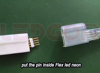 How to seal the led neon flex for waterproof solution 2