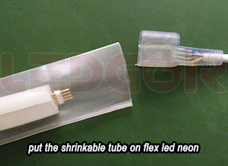 How to seal the led neon flex for waterproof solution 3
